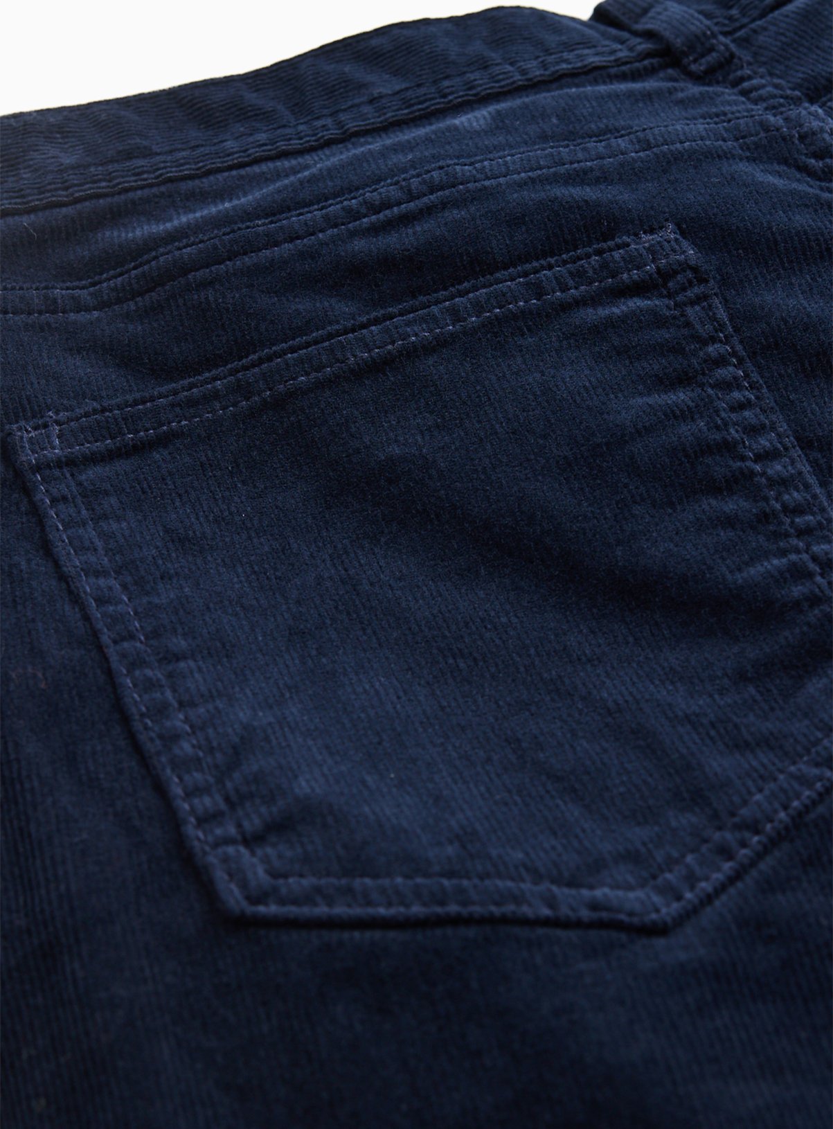 Navy Cotton-Rich Cord Trousers 40R - Image 4 thumbnail