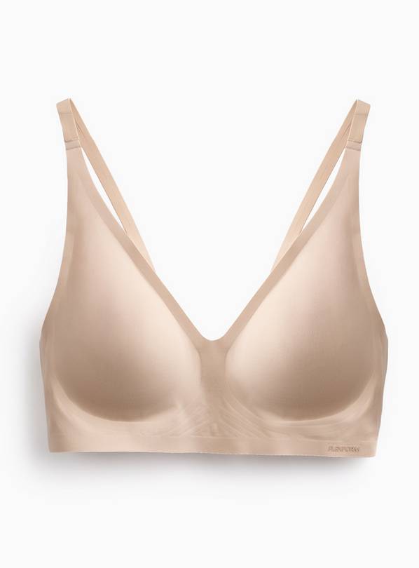 Nude Flexform High Apex Bonded Plunge Bra XL