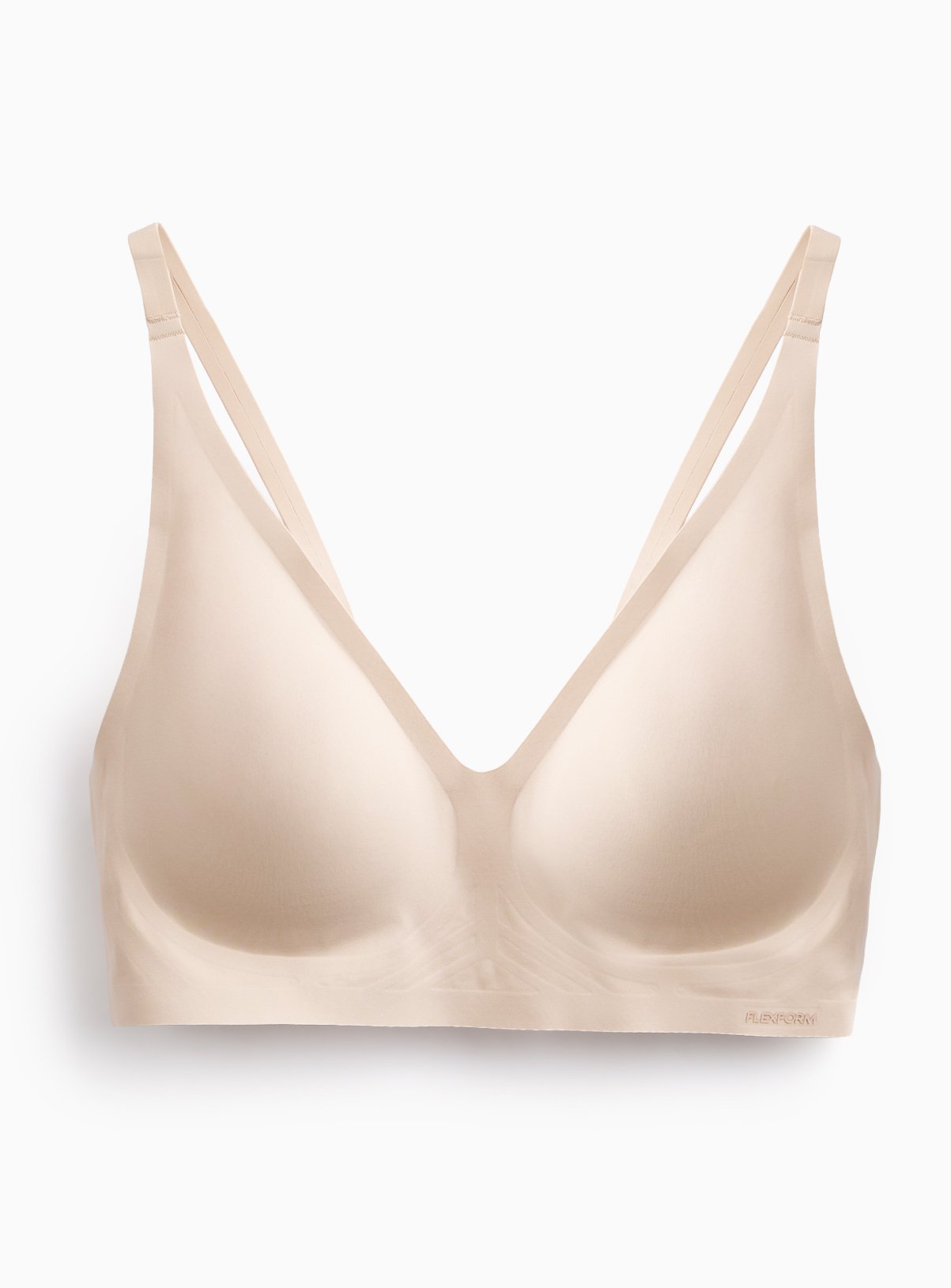 Nude Flexform™ High Apex Bonded Plunge Bra S - Image 3 thumbnail