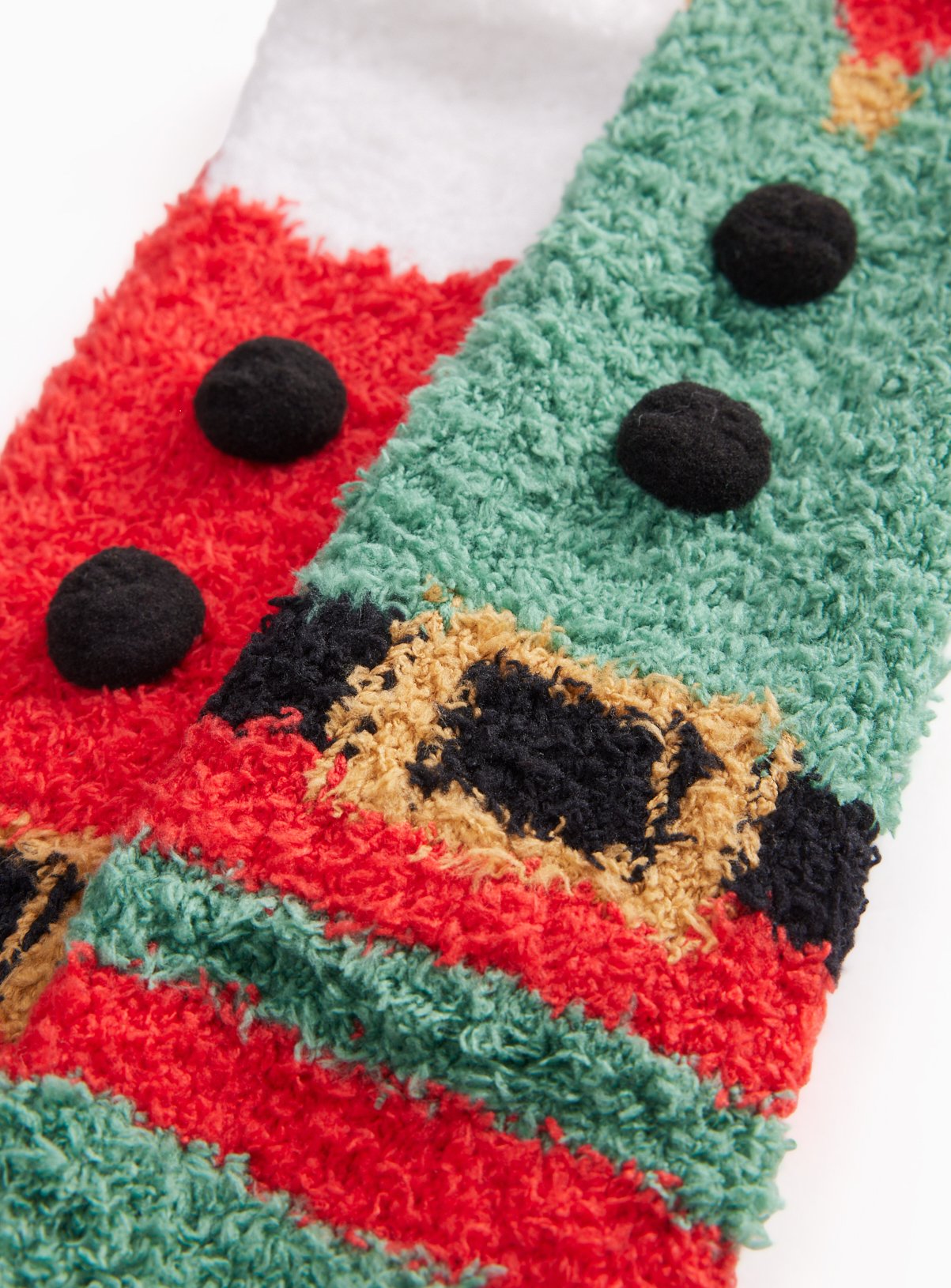 Santa & Elf Cosy Socks 2-Pack 9-12 Infant - Image 2 thumbnail