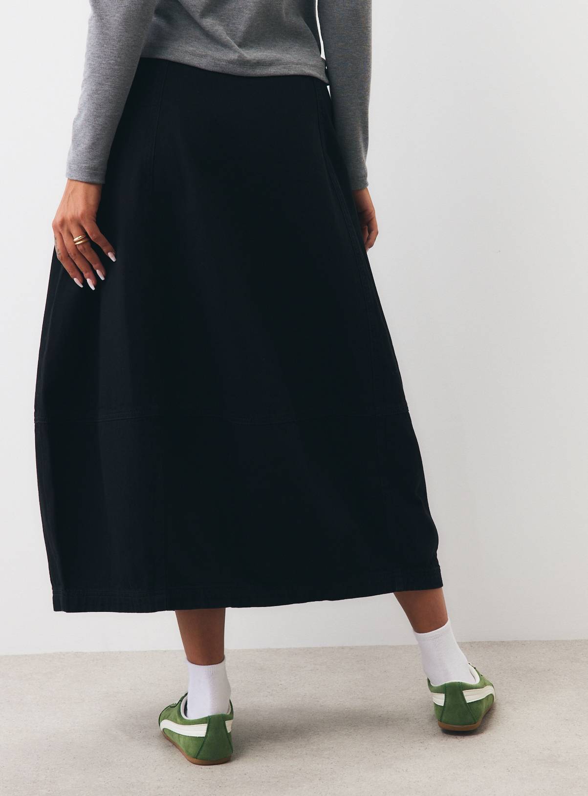 Black Tulip Denim Skirt 6 - Image 4