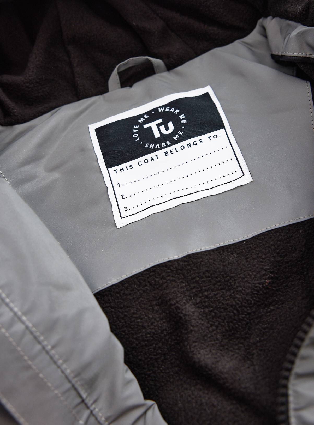 Reflective Hooded Puffer Jacket 9-10 years - Image 2