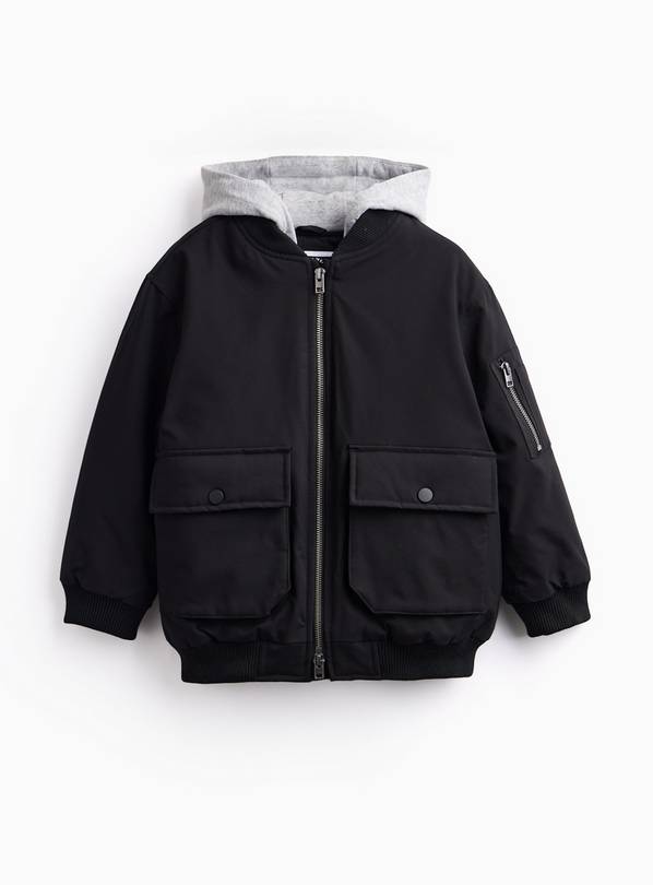 Hooded Bomber Jacket 7-8 years