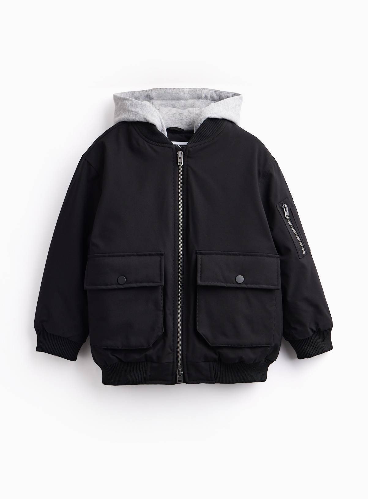 Hooded Bomber Jacket 13-14 years - Image 1