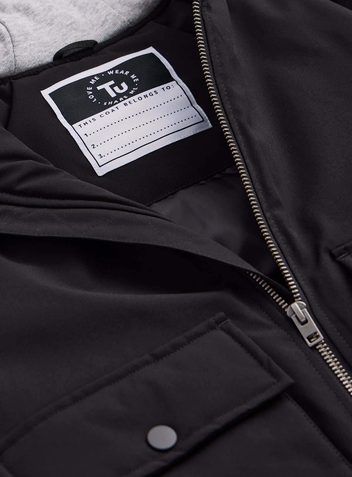 Hooded Bomber Jacket 13-14 years - Image 2 thumbnail