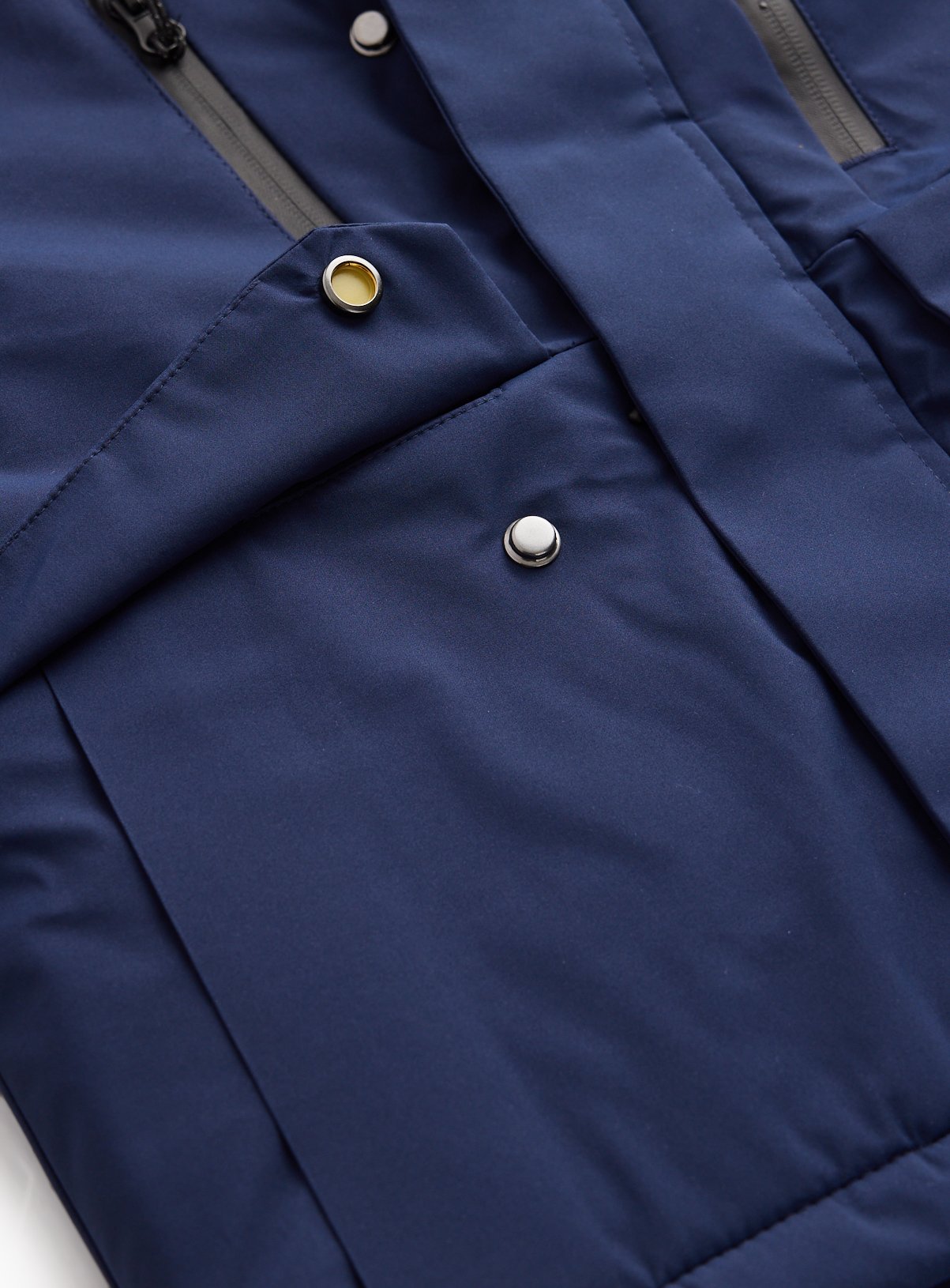 Navy Hooded Technical Parka 9-10 years - Image 3 thumbnail