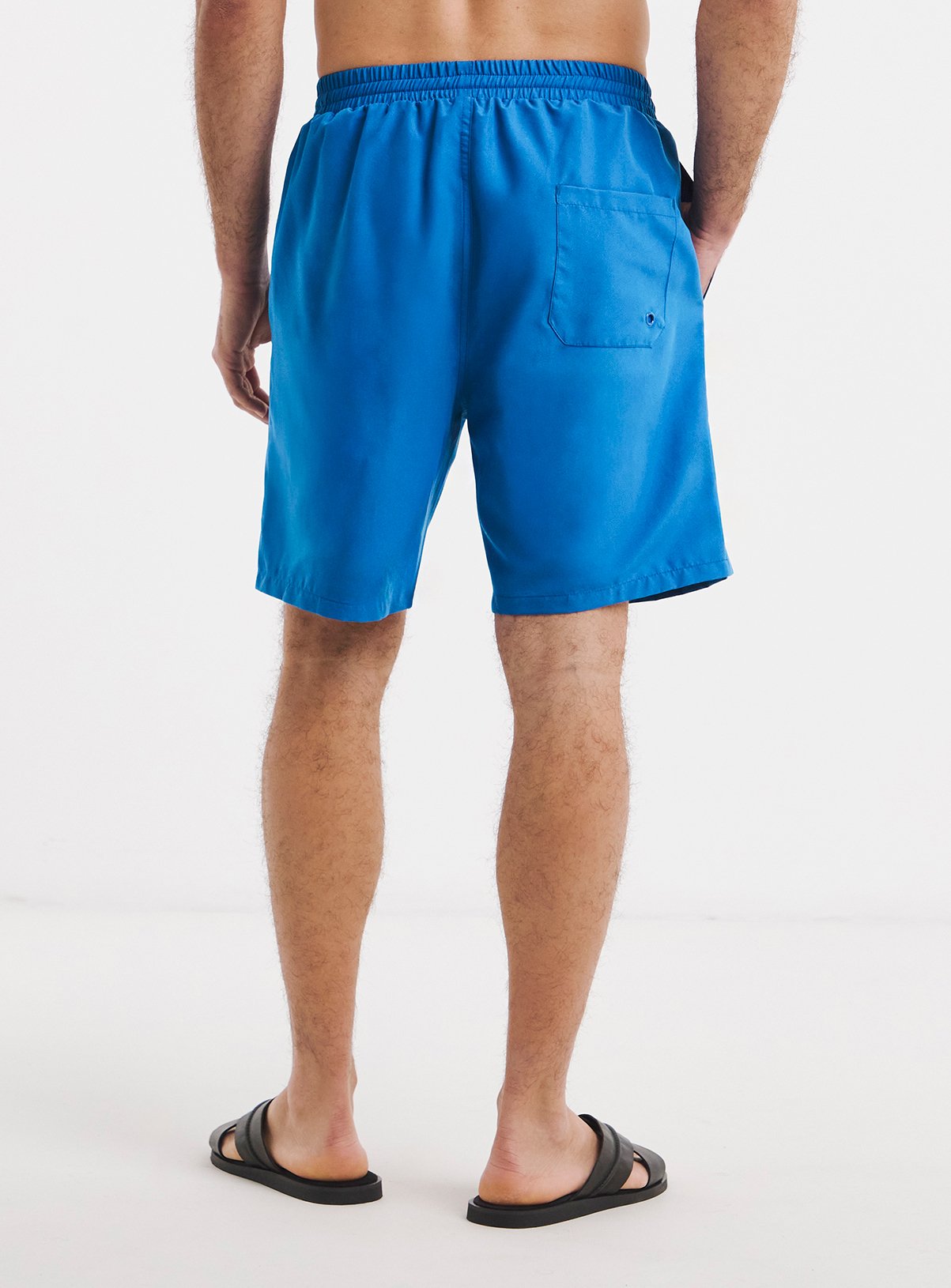JACAMO Cobalt Blue Plain Swim Shorts Long 54/56 - Image 2 thumbnail