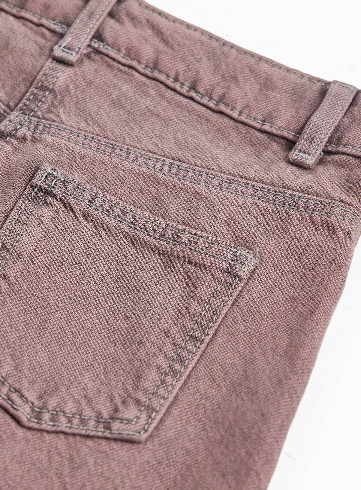 Purple Denim Skirt 13 years - Image 3