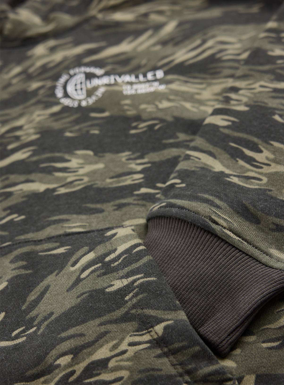 Camouflage Never Stop Move Forward Graphic Hoodie 10 years - Image 3