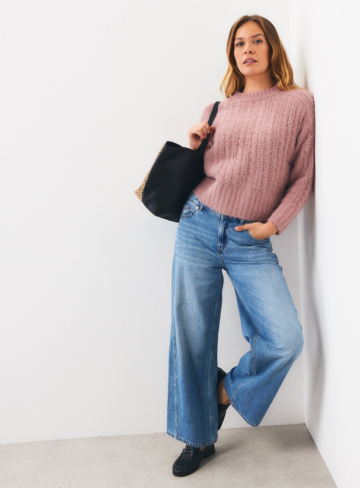 Grey Mavora Cable Jumper XL - Image 2 thumbnail