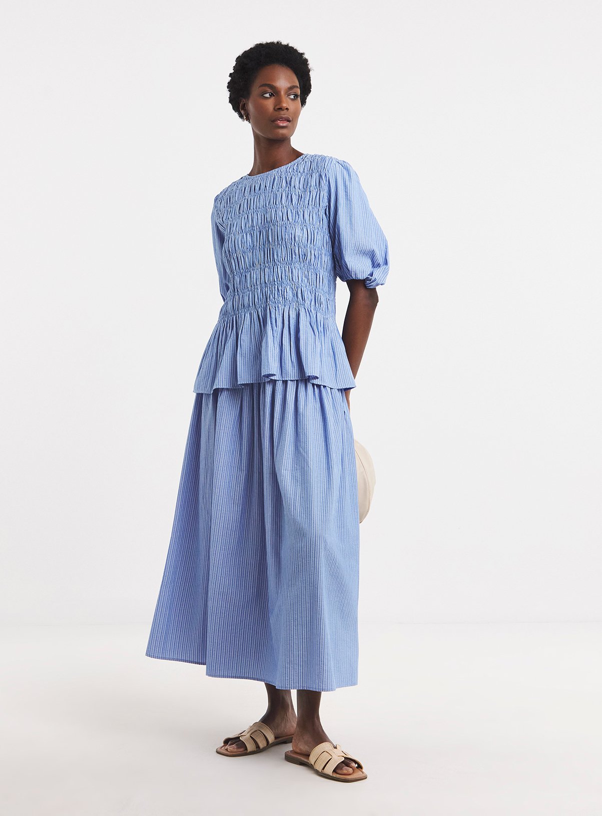 JD WILLIAMS Shirred Waist Skirt 30 - Image 2 thumbnail