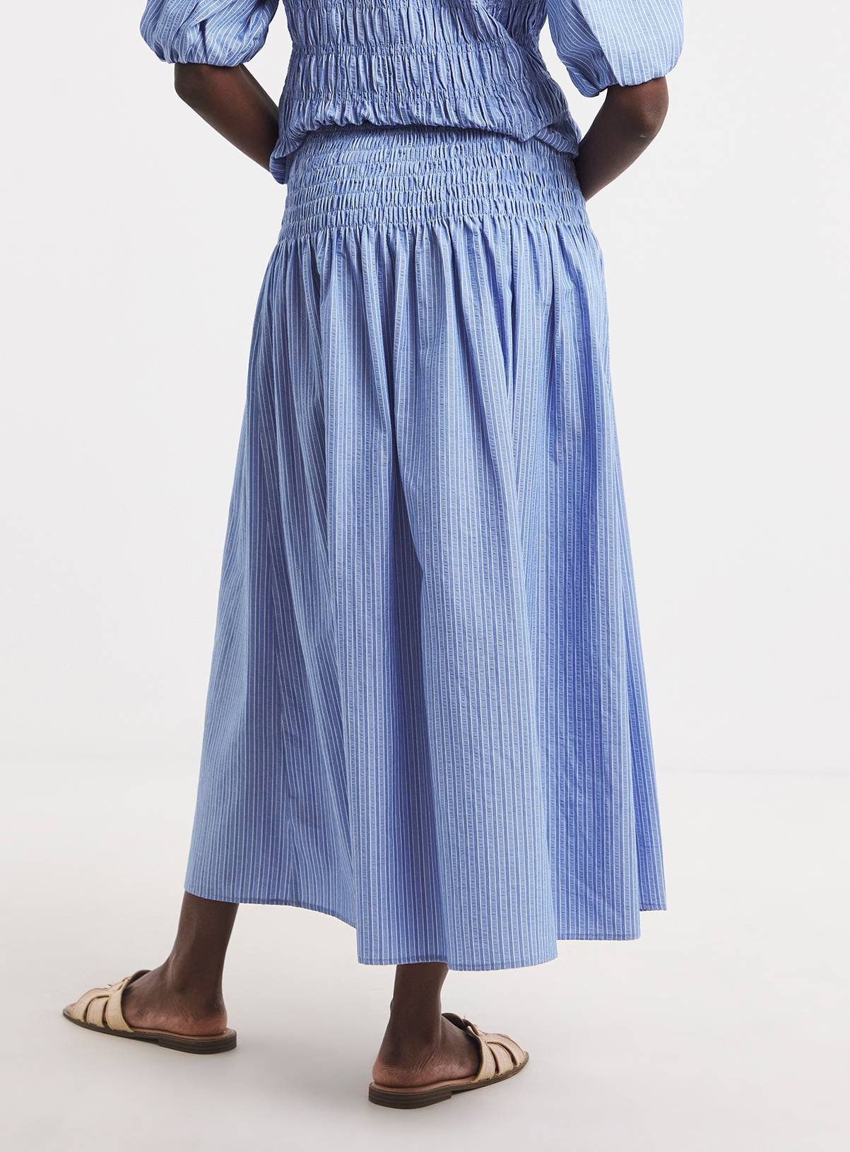 JD WILLIAMS Shirred Waist Skirt 30 - Image 3