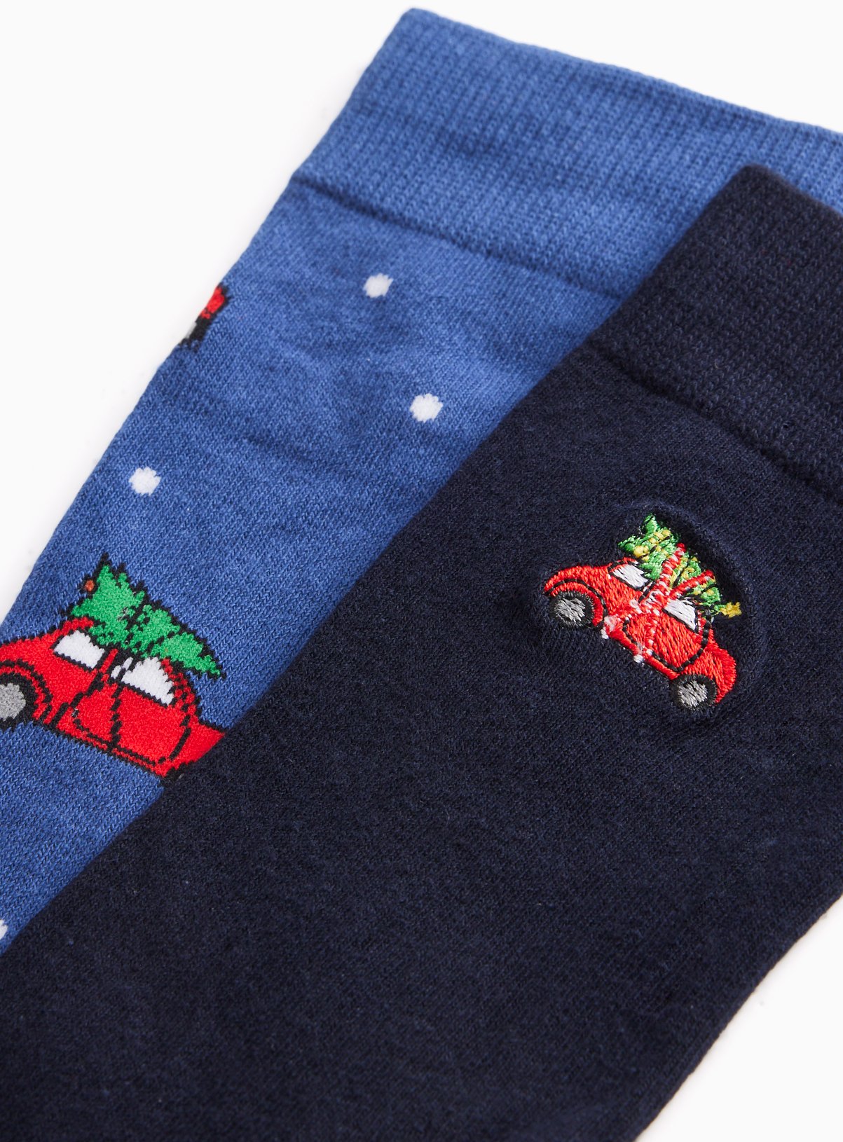 Driving Home for Christmas Novelty Socks 2-Pack 6-8.5 - Image 2 thumbnail
