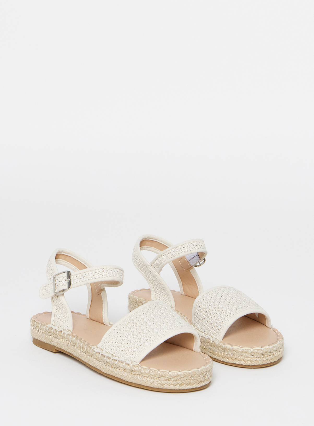SIMPLY BE Flatform Espadrille Sandals Extra Wide Fit 6 - Image 2