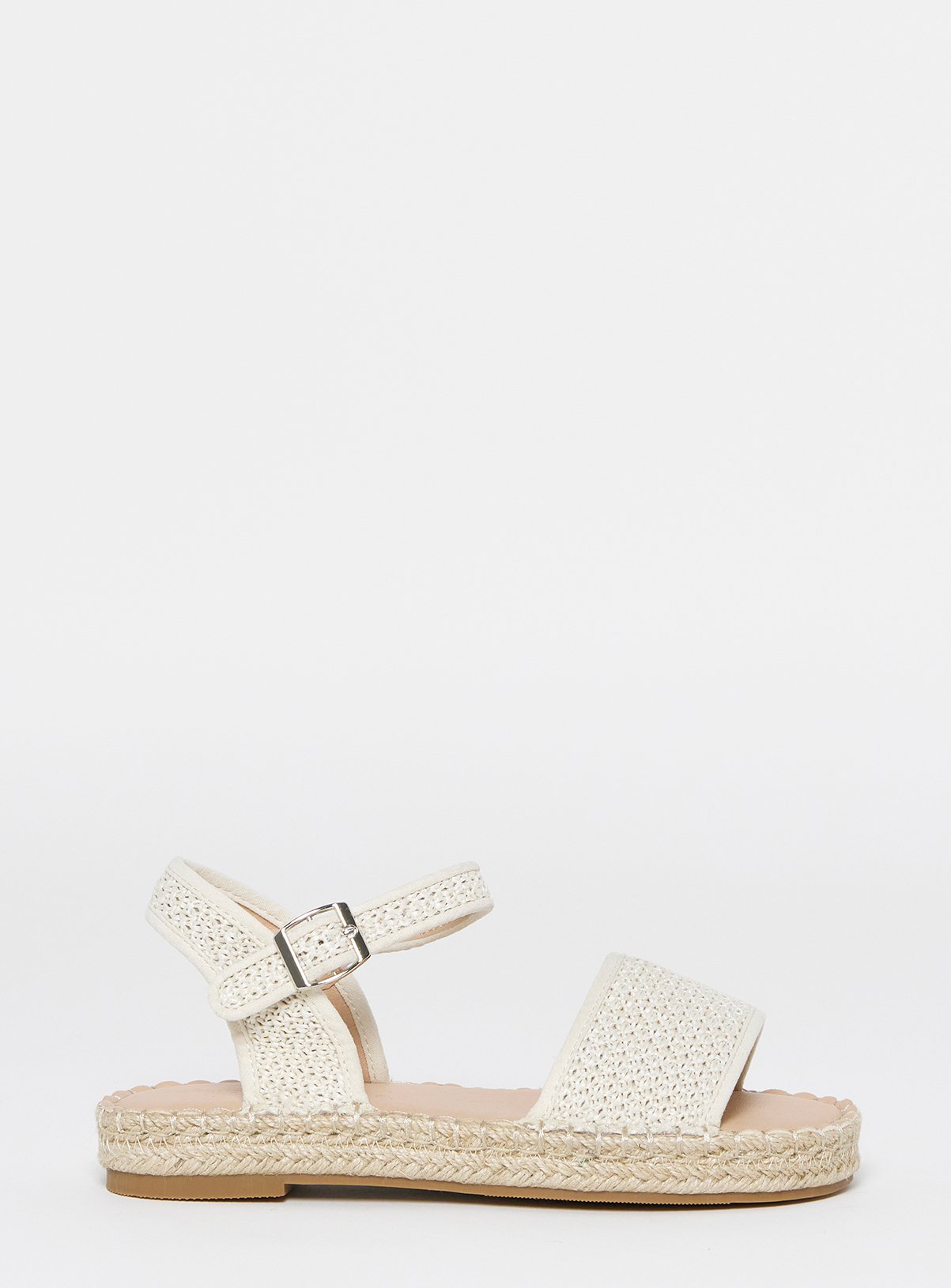 SIMPLY BE Flatform Espadrille Sandals Extra Wide Fit 6 - Image 3 thumbnail