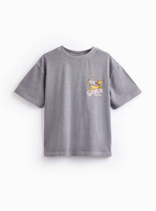 The Grinch Charcoal T-Shirt 9 years