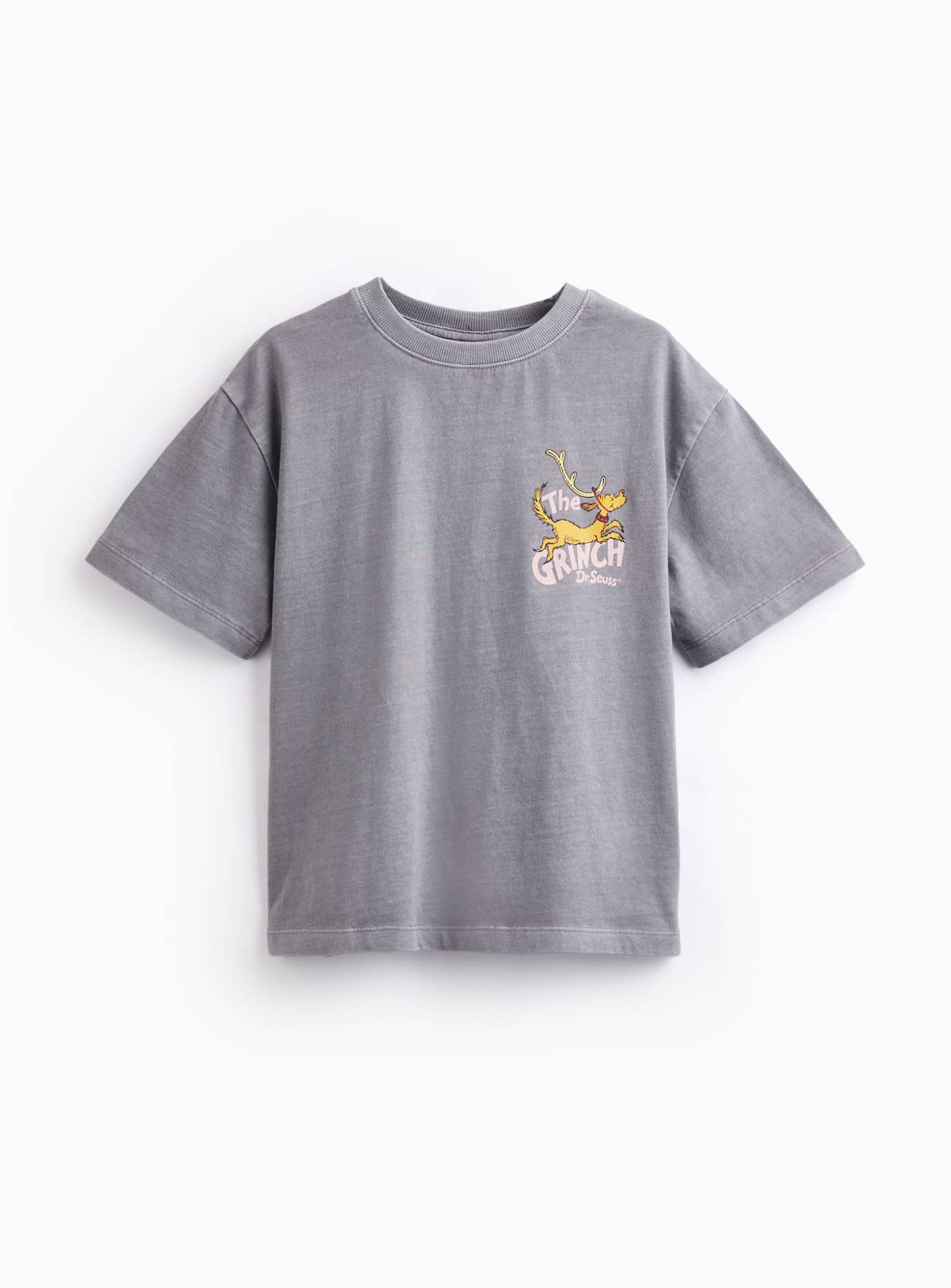 The Grinch Charcoal T-Shirt 9 years - Image 1