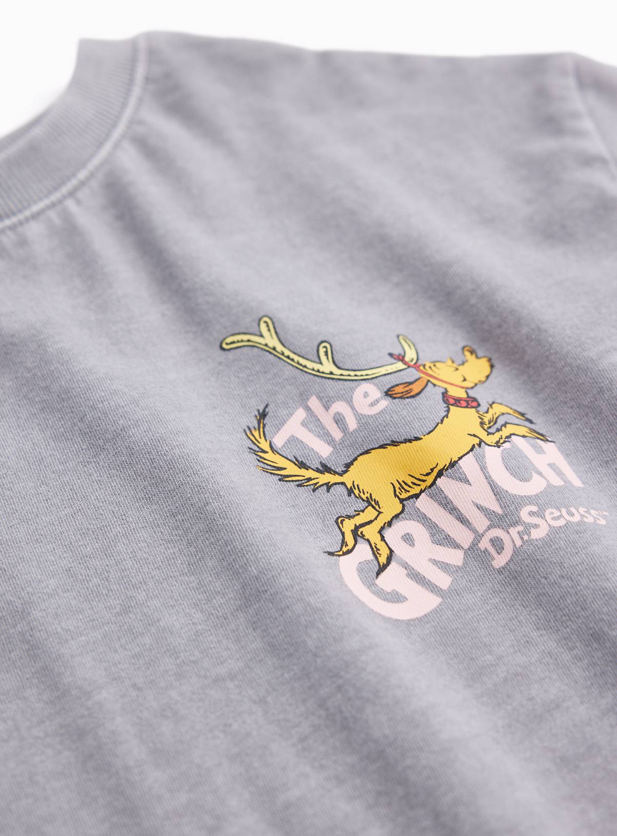 The Grinch Charcoal T-Shirt 9 years - Image 3