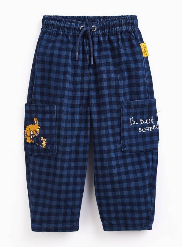 Brown Pure Cotton Gruffalo Sweat Bottoms 1-2 years