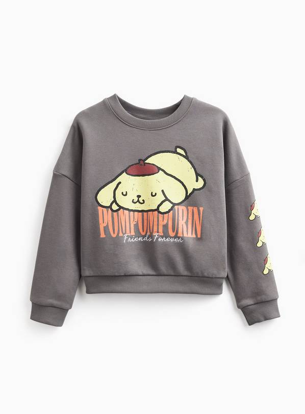 Grey Pompompurin Graphic Sweatshirt 5 years