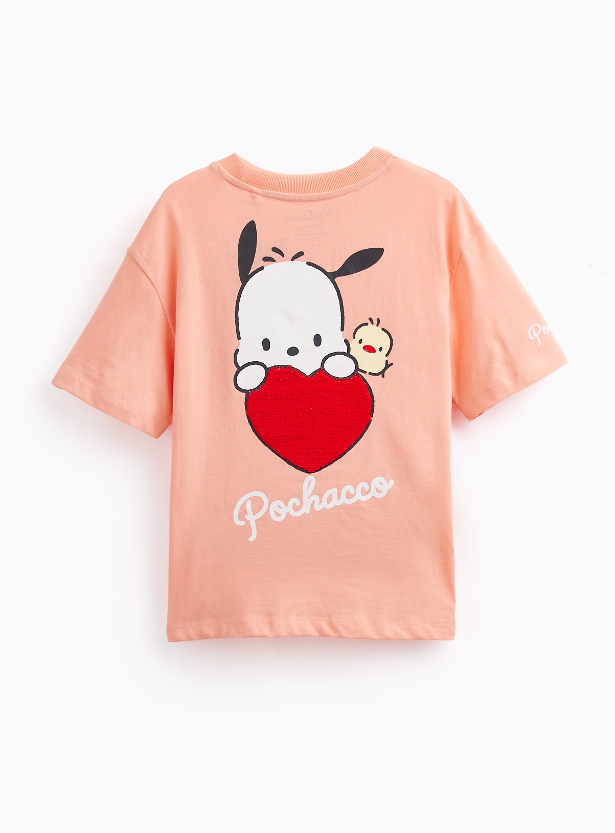 Coral Pochacco Character T-Shirt 7 years - Image 2 thumbnail