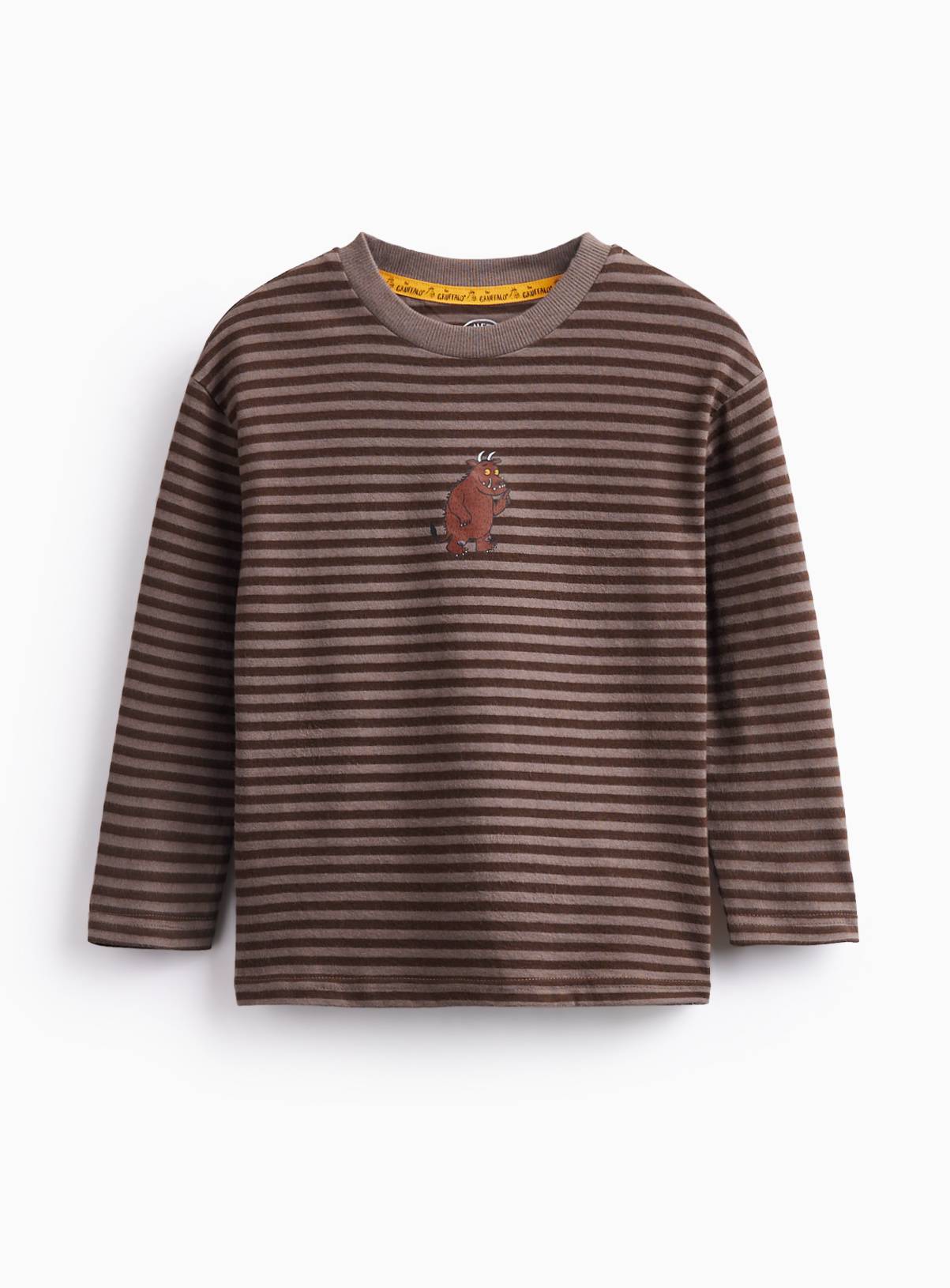 The Gruffalo Gilet & Striped T-Shirt Set 5-6 years - Image 2