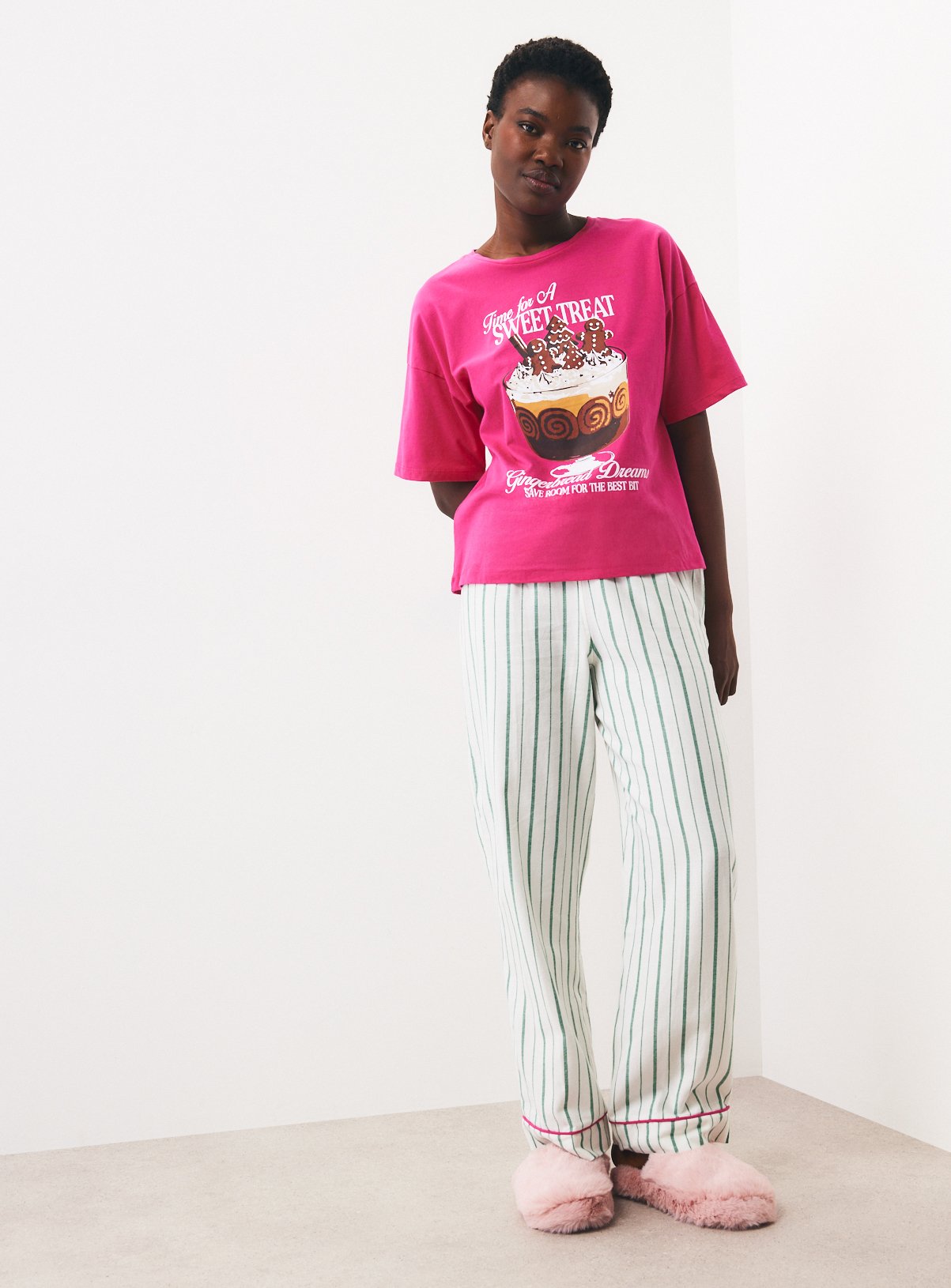 Christmas Sweet Treats Jersey Pyjama Set XXL - Image 2 thumbnail