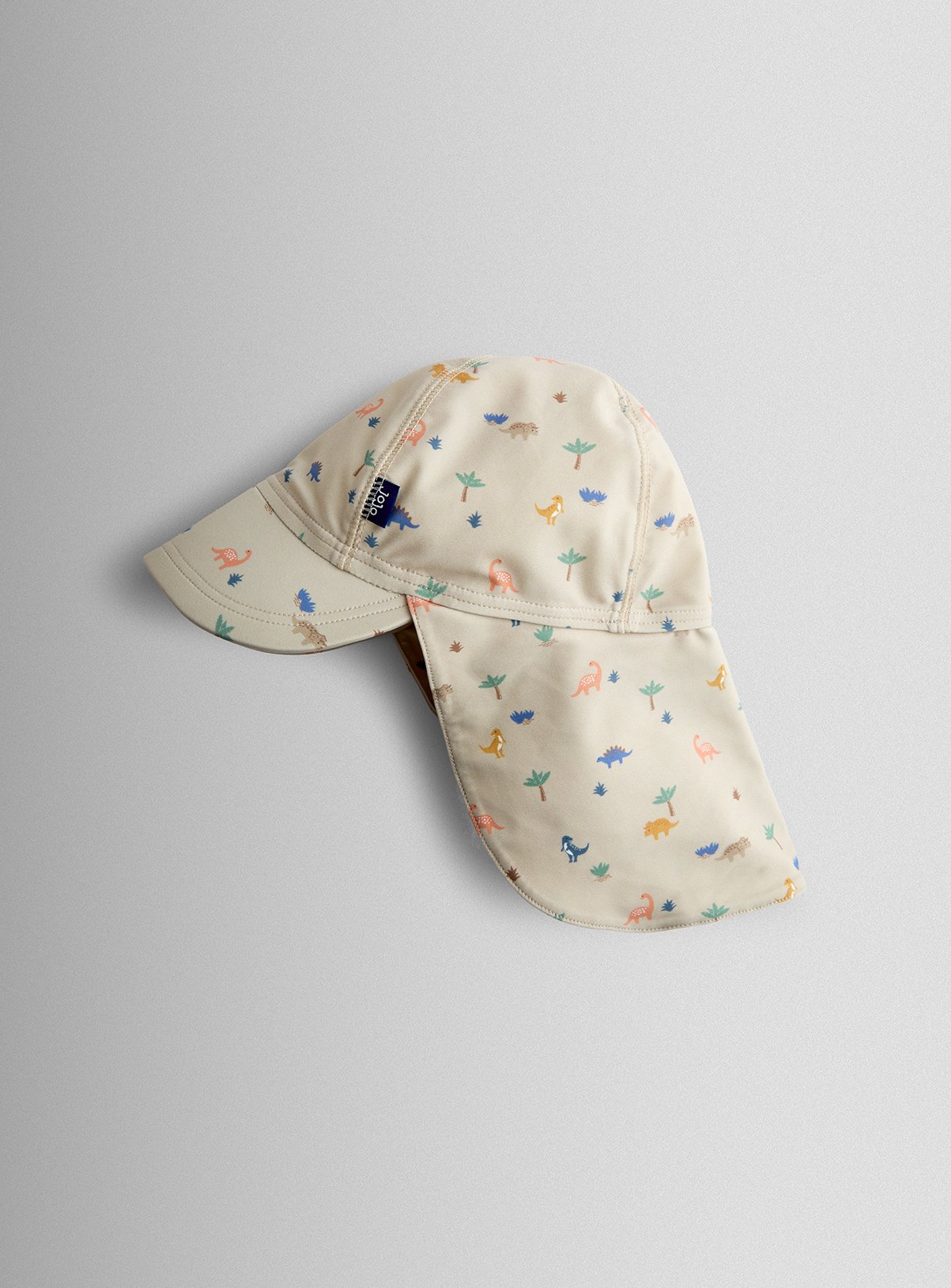 JOJO MAMAN BÉBÉ Dino Motif Sun Protection Hat 3-4 Years - Image 1 thumbnail