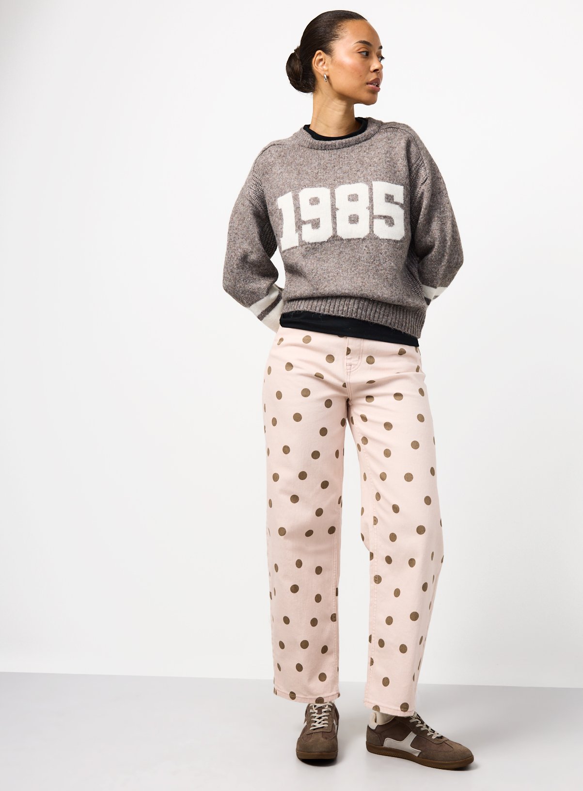 Pink Polka Dot Jeans 18 - Image 2 thumbnail