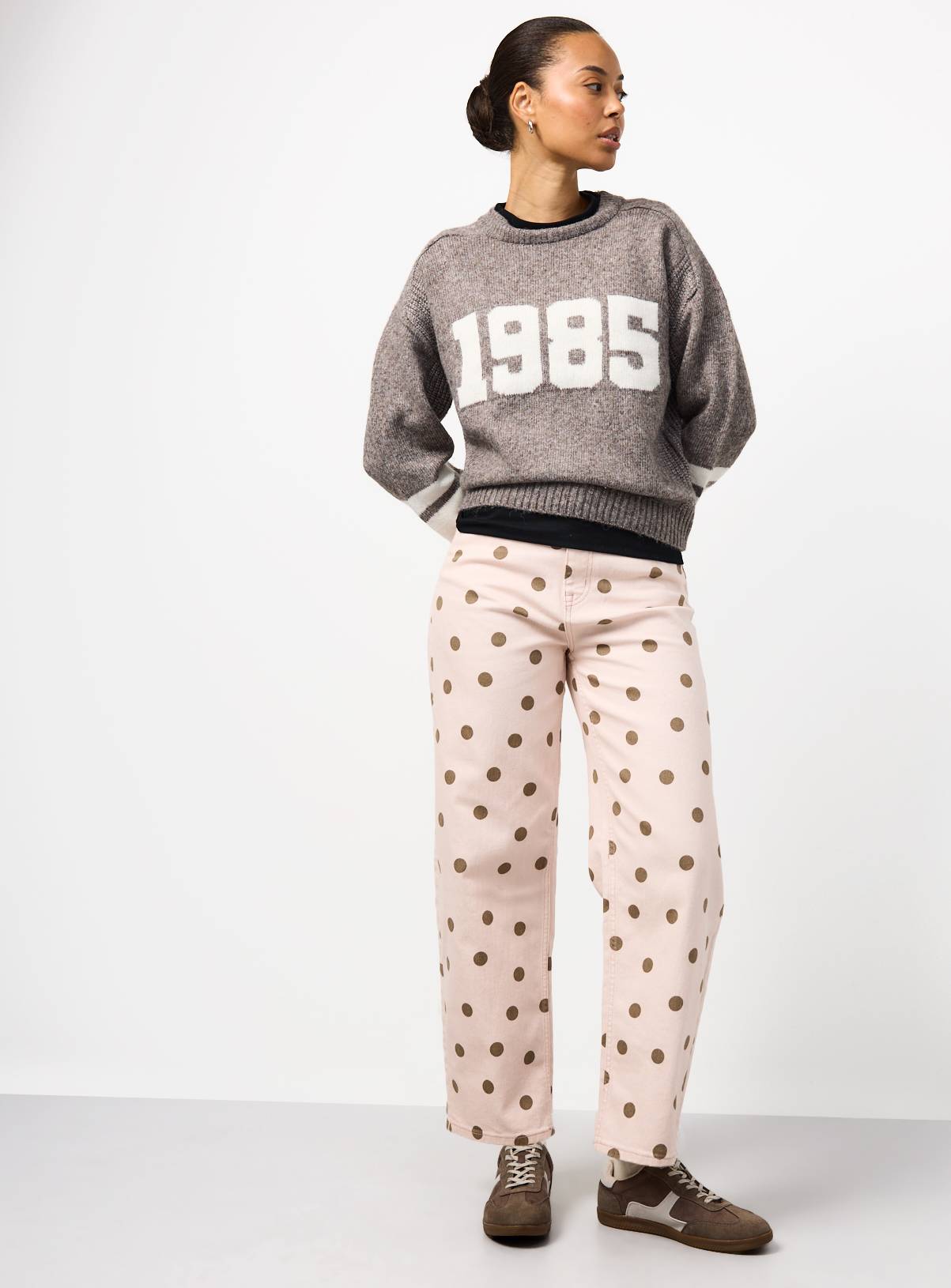 Pink Polka Dot Jeans 18 - Image 2