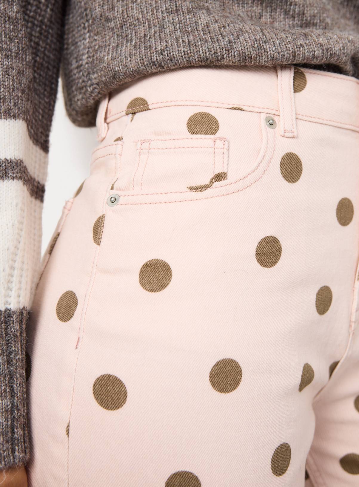 Pink Polka Dot Jeans 18 - Image 3
