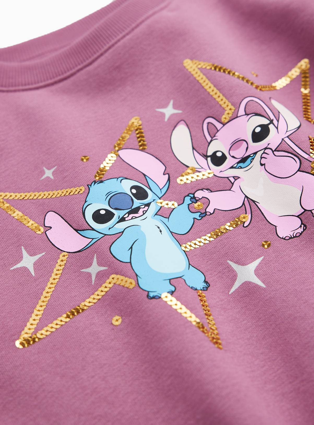 Disney Stitch & Angel Christmas Star Sweater 14 years - Image 2