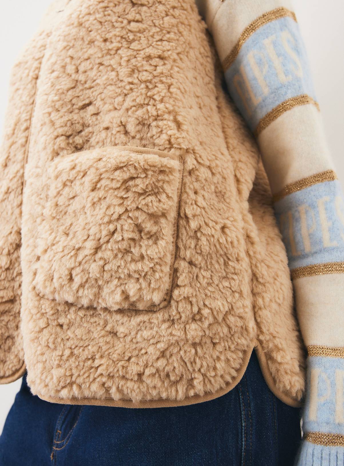 Borg Fleece Gilet XL - Image 3
