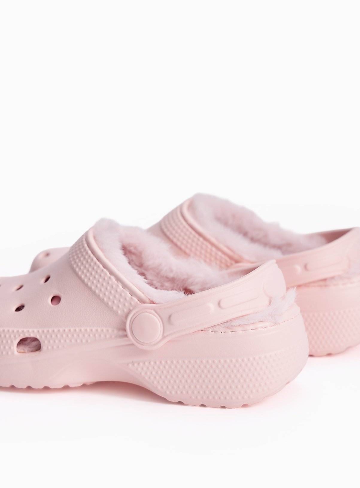 Pink Lined Clogs 12-13 Infant - Image 4 thumbnail