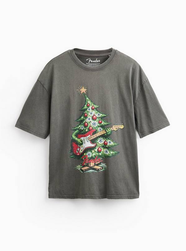 Fender Christmas Relaxed Fit T-Shirt XXL