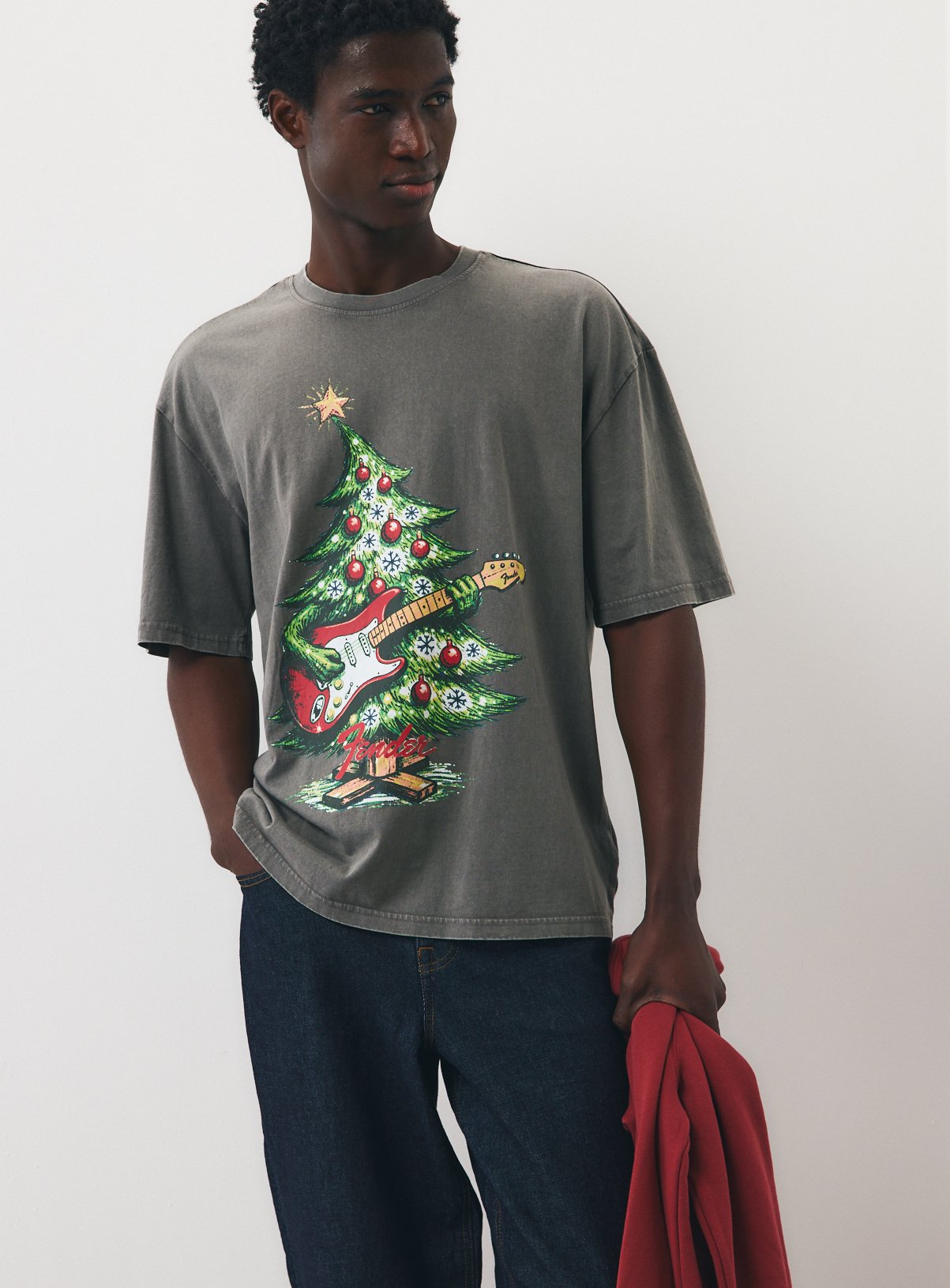 Fender Christmas Relaxed Fit T-Shirt XXXL - Image 2 thumbnail