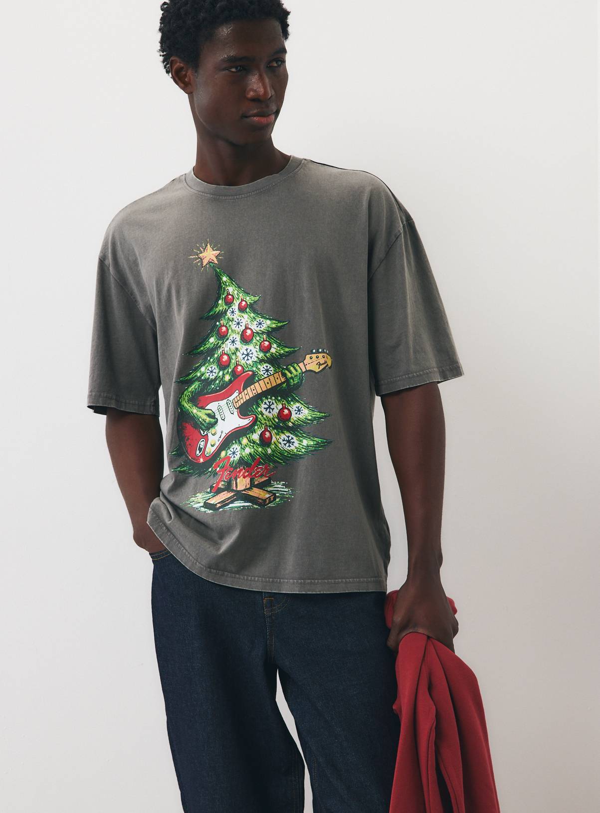 Fender Christmas Relaxed Fit T-Shirt XXXL - Image 2