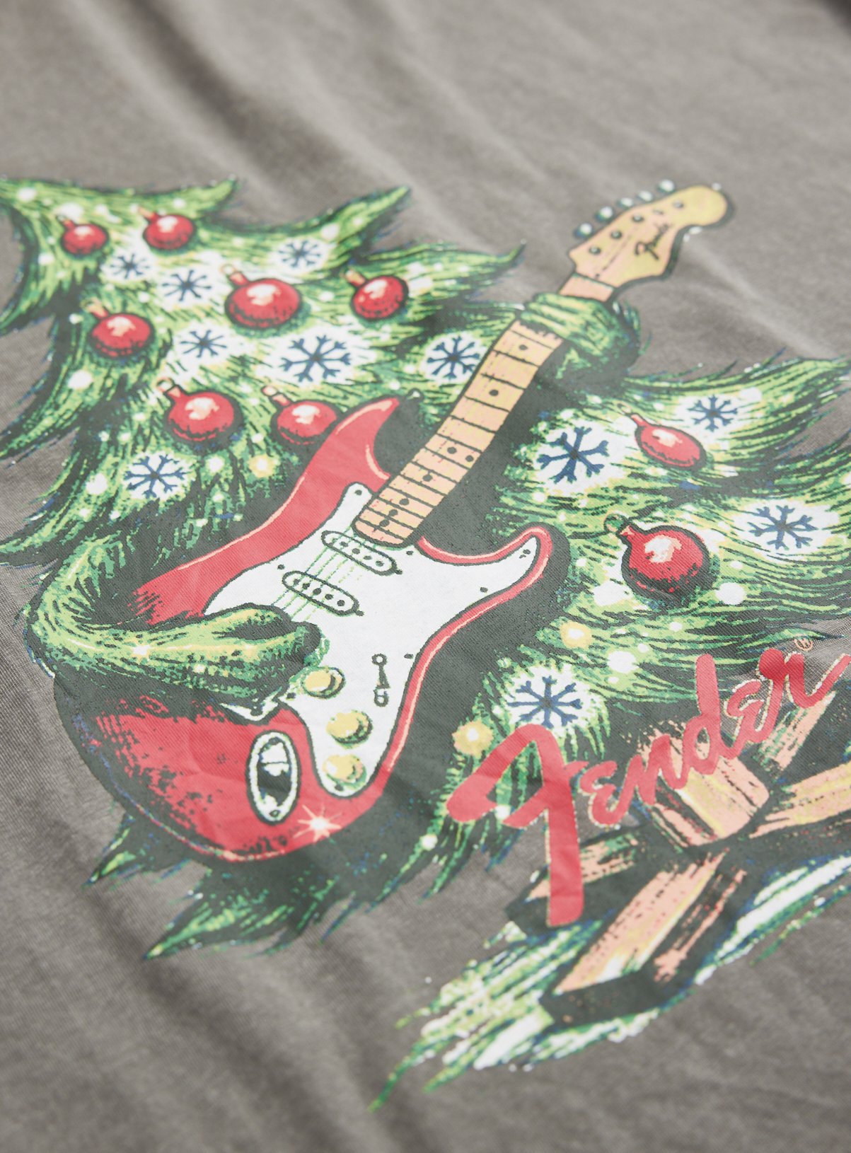 Fender Christmas Relaxed Fit T-Shirt XXXL - Image 4 thumbnail