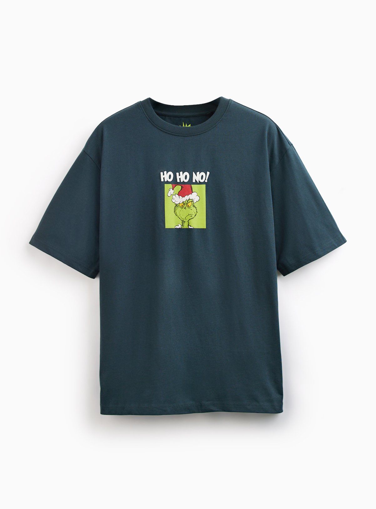The Grinch Ho Ho No Graphic Print T-Shirt XXXL - Image 2 thumbnail