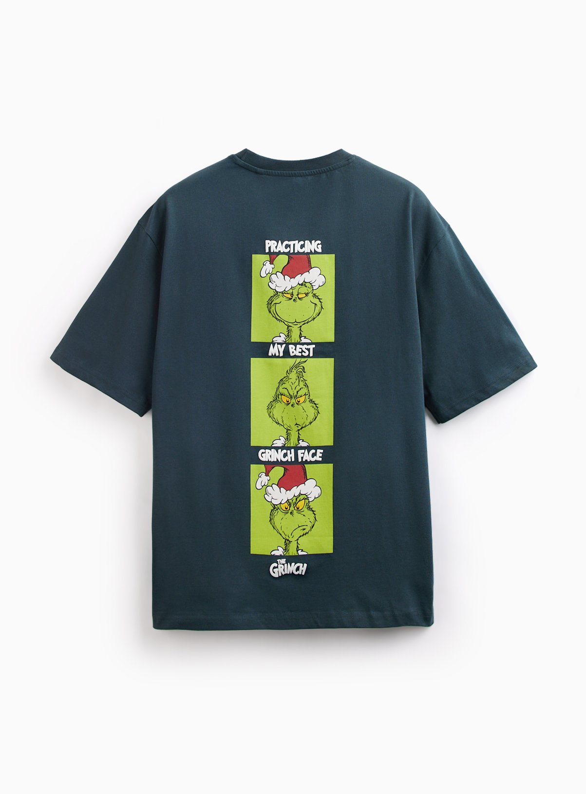 The Grinch Ho Ho No Graphic Print T-Shirt XXXL - Image 3 thumbnail