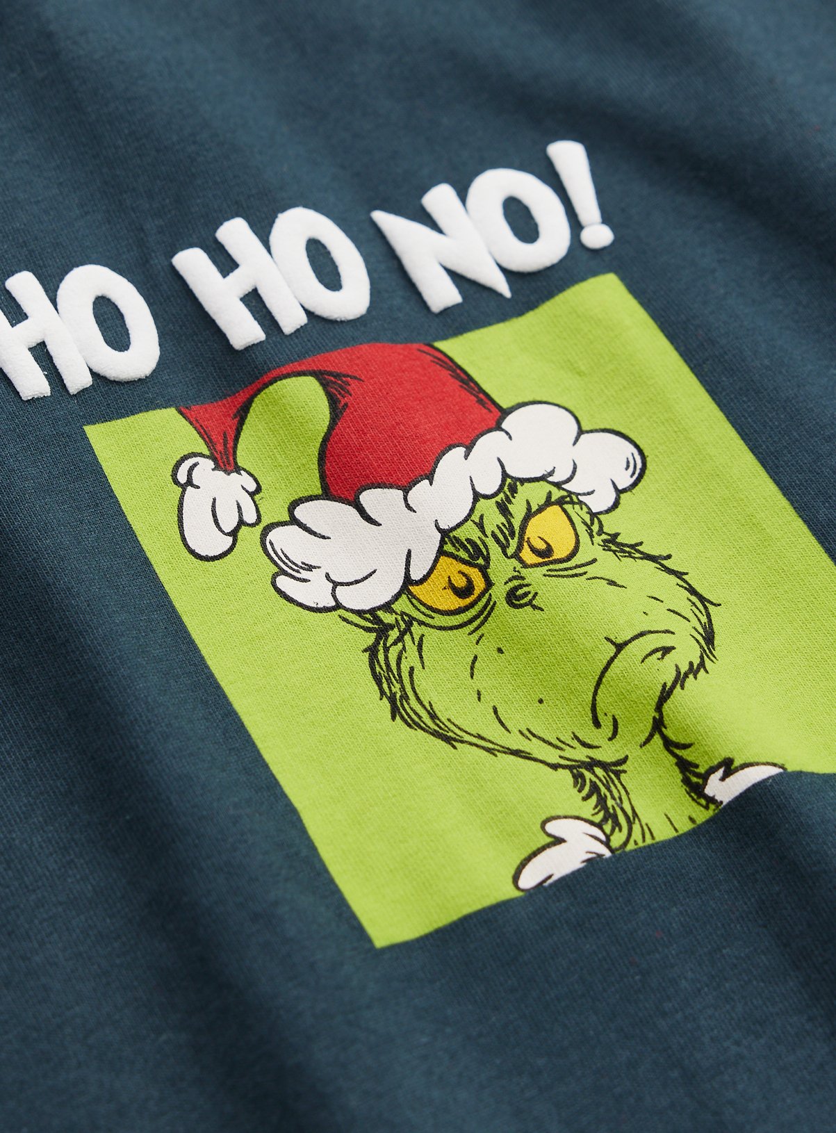 The Grinch Ho Ho No Graphic Print T-Shirt XXXL - Image 4 thumbnail