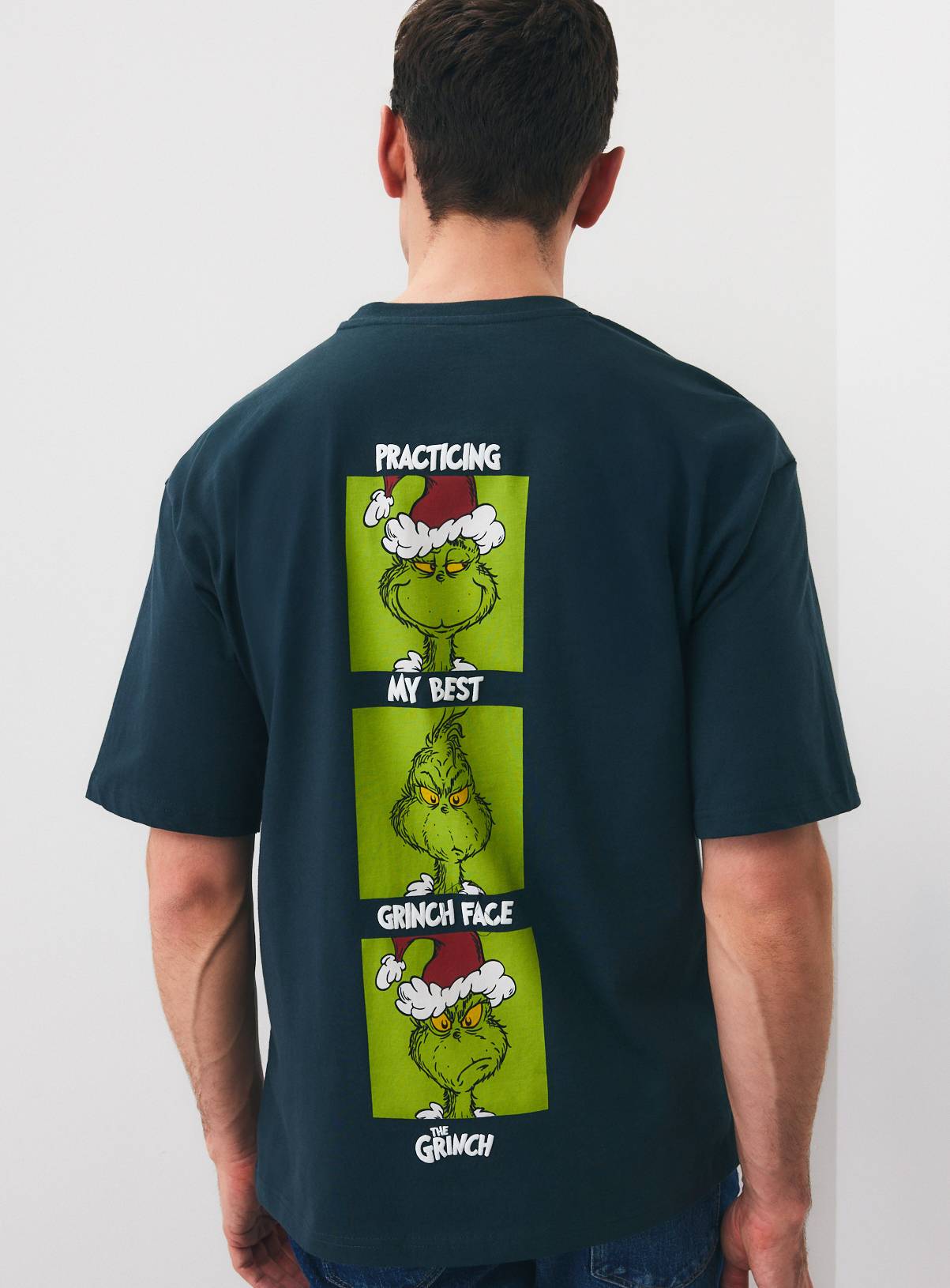The Grinch Ho Ho No Graphic Print T-Shirt XXXL - Image 5