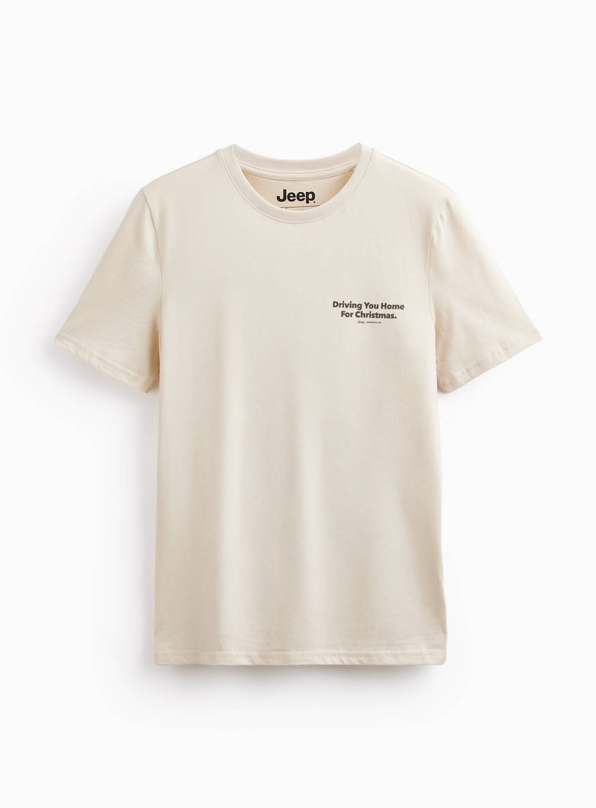 Jeep Driving Home for Christmas Regular Fit T-Shirt M - Image 2
