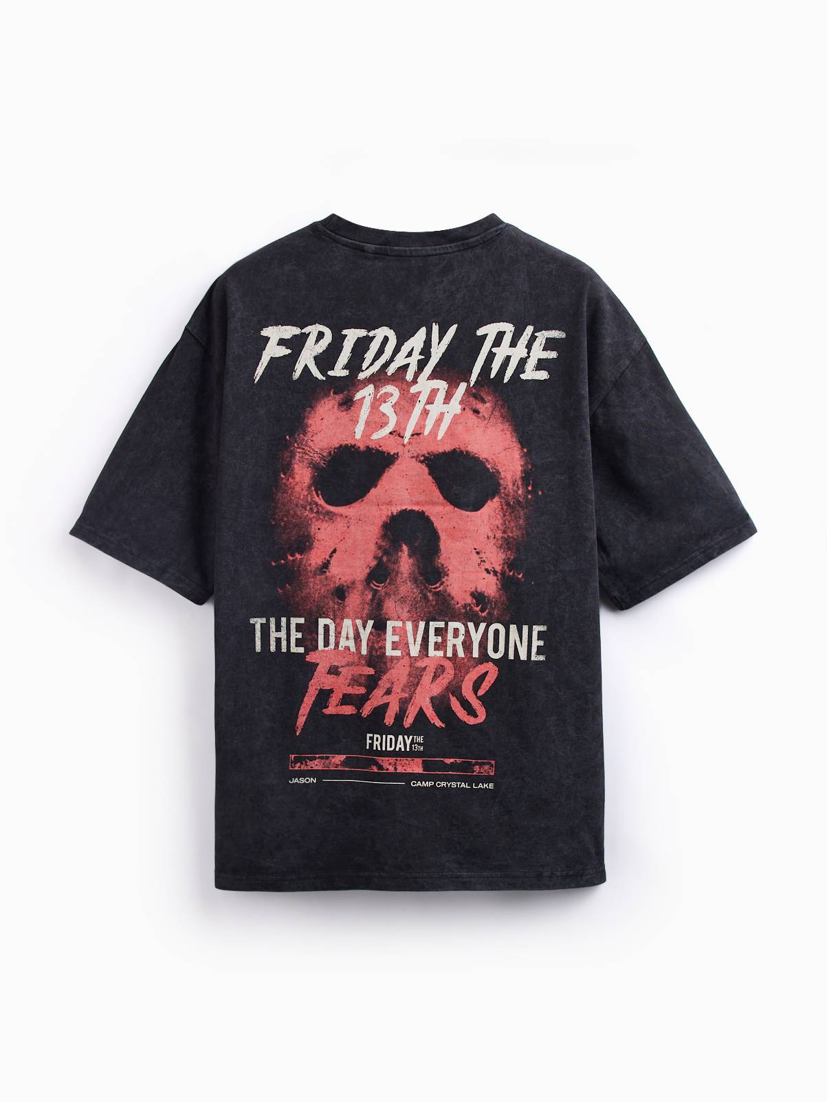 Friday the 13th Graphic Print T-Shirt S - Image 2