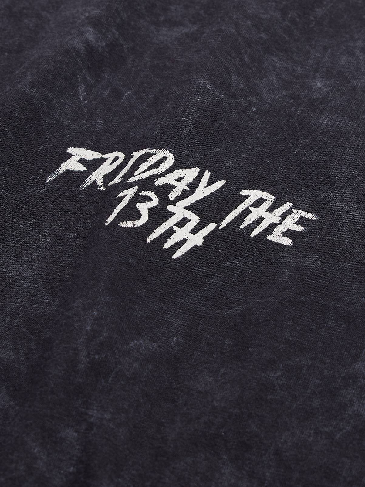 Friday the 13th Graphic Print T-Shirt S - Image 3