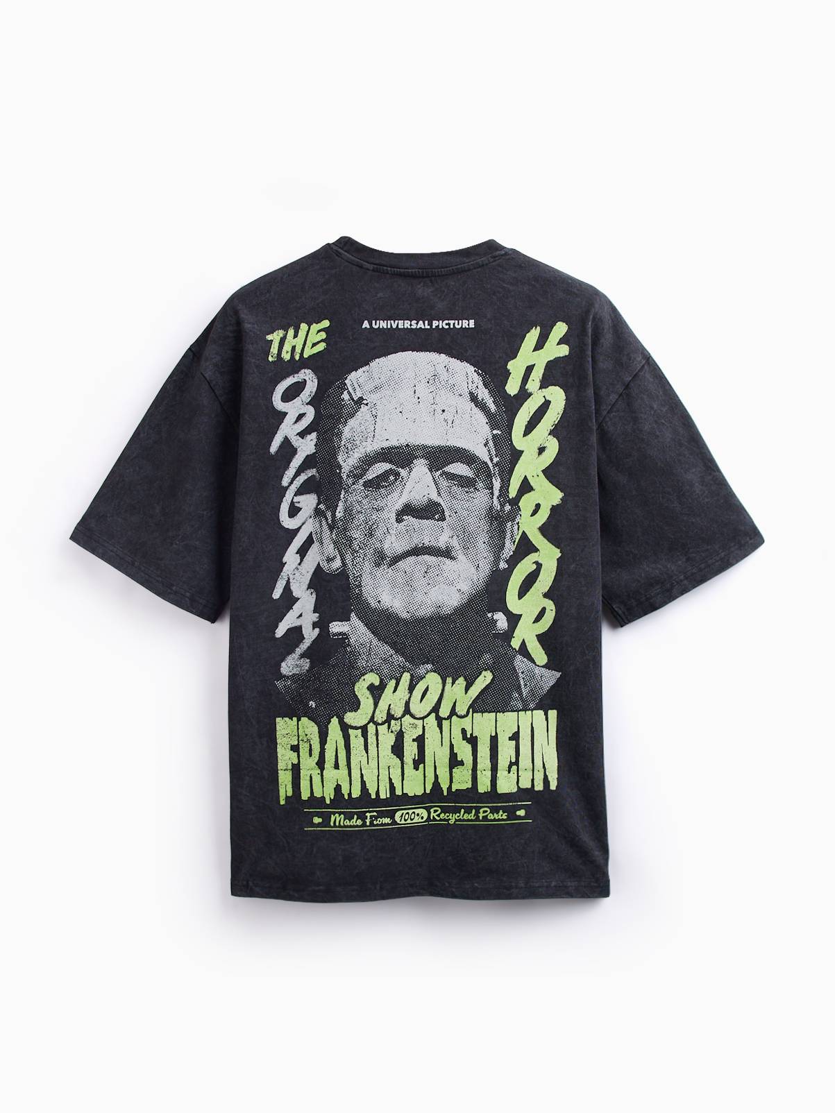 Frankenstein Graphic Print T-Shirt XXXL - Image 2