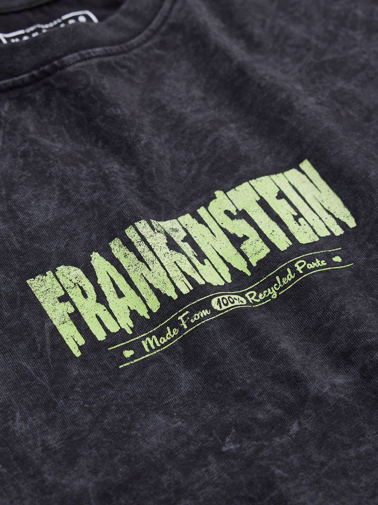 Frankenstein Graphic Print T-Shirt XXXL - Image 3