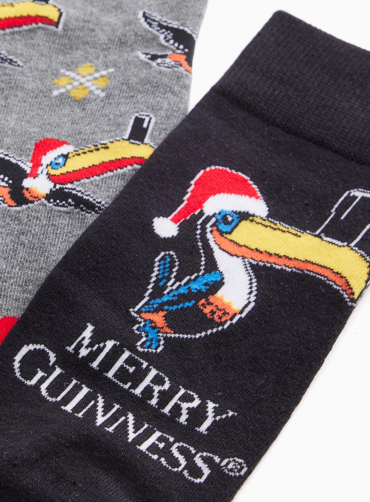 Guinness Toucan Christmas Ankle Socks 2-Pack 6-8.5 - Image 2 thumbnail