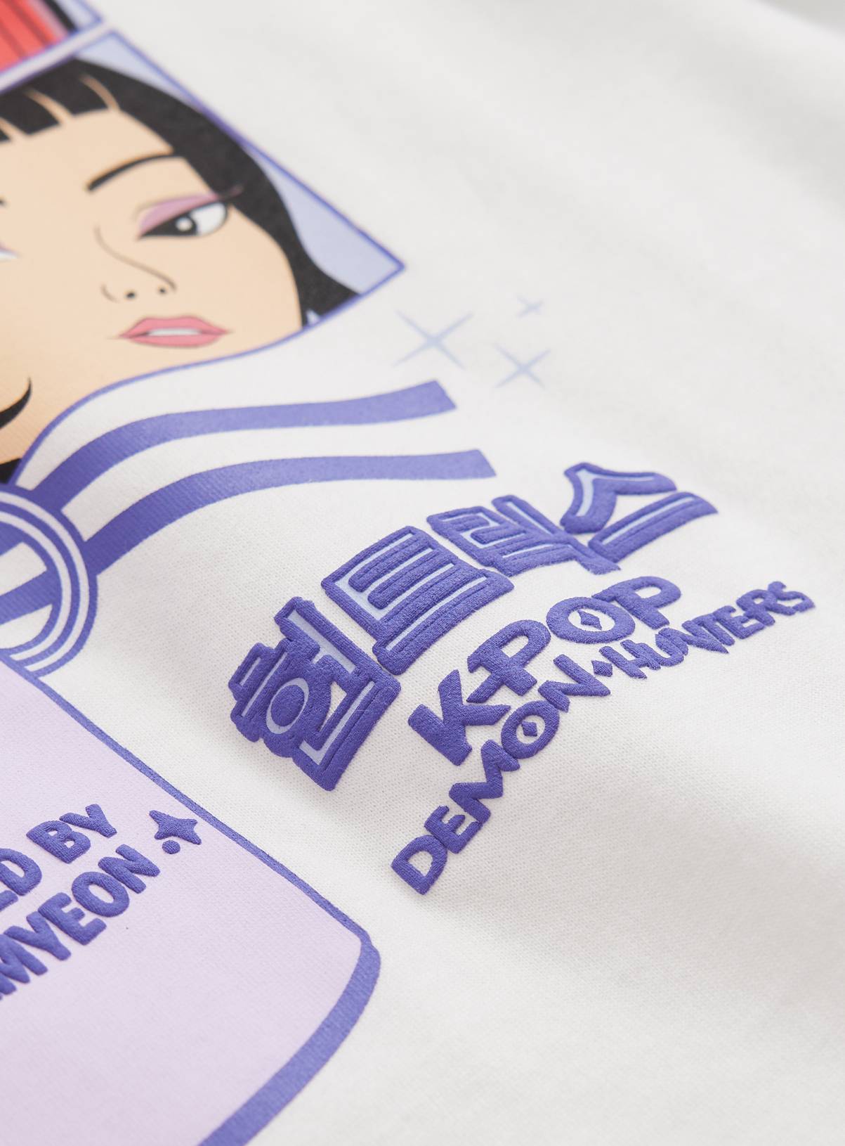 K Pop Demons Huntrix Graphic Print T-Shirt 11 years - Image 2