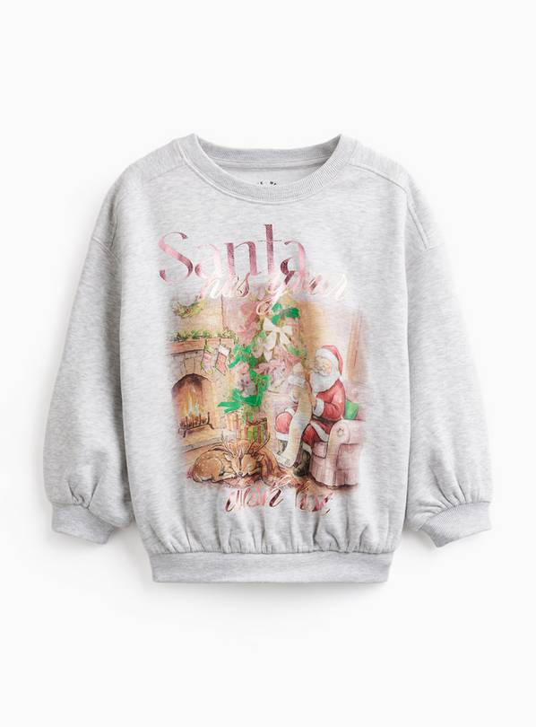 Christmas Vintage Santa Sweatshirt 7 years